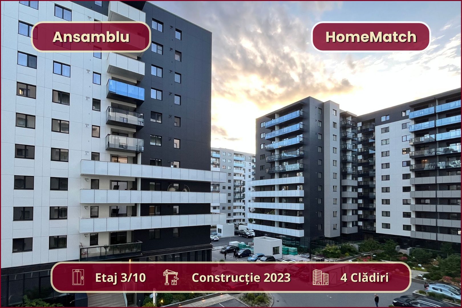 Cortina North || 3 camere || Finisaje de lux || Parcare - Poză 16