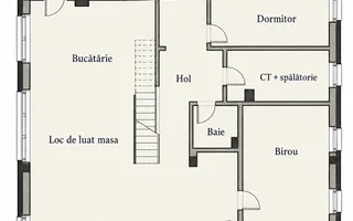 Casa individuala 6 camere, 5 bai, terasa la etaj, curte, P+ET+POD - Poză 20