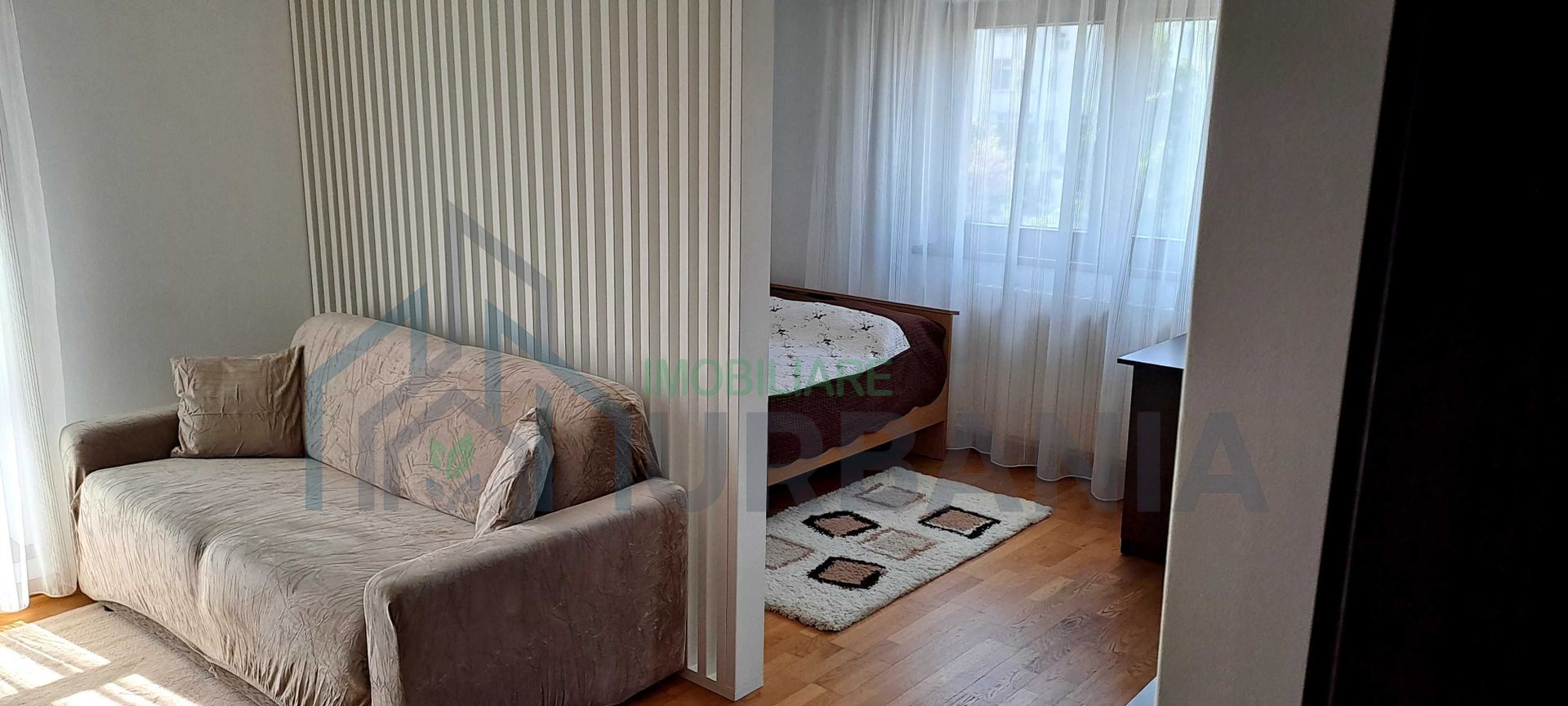 Apartament decomandat de inchiriat, 1 camera, mobilat, utilat, Complex Iasicon Tower, Tudor Vladimirescu, Iasi - Poză 3