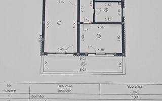 2 camere | Curte 292 mp | Bloc intabulat | 58 mp utili | Parcare - Poză 5
