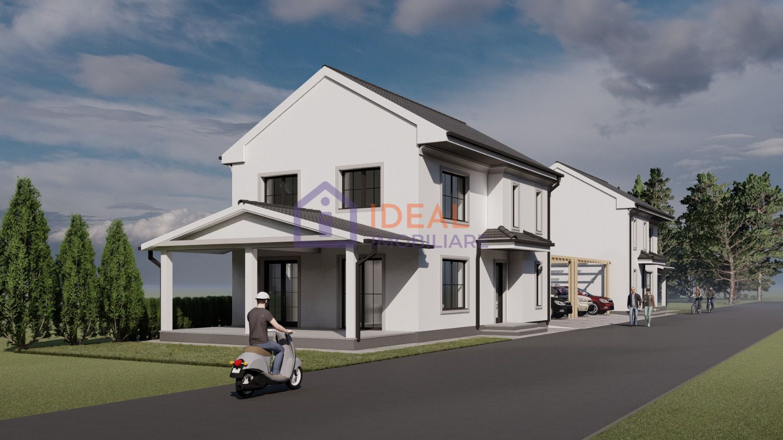 Casa Individuala cu 4 camere si carport, in Selimbar - Poză 4