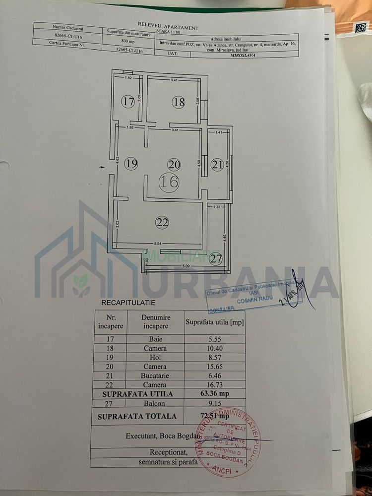 Apartament 3 camere, Crangului, Miroslava, Iasi – vanzare - Poză 4
