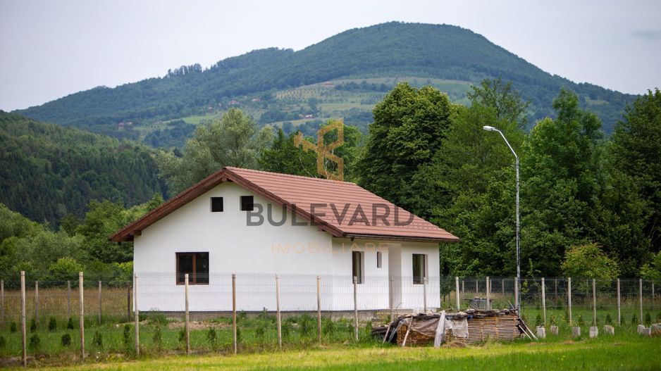 Casa noua cu 4 camere/78 mp/teren 2000 mp/55 km de Cluj-Napoca! - Poză 1