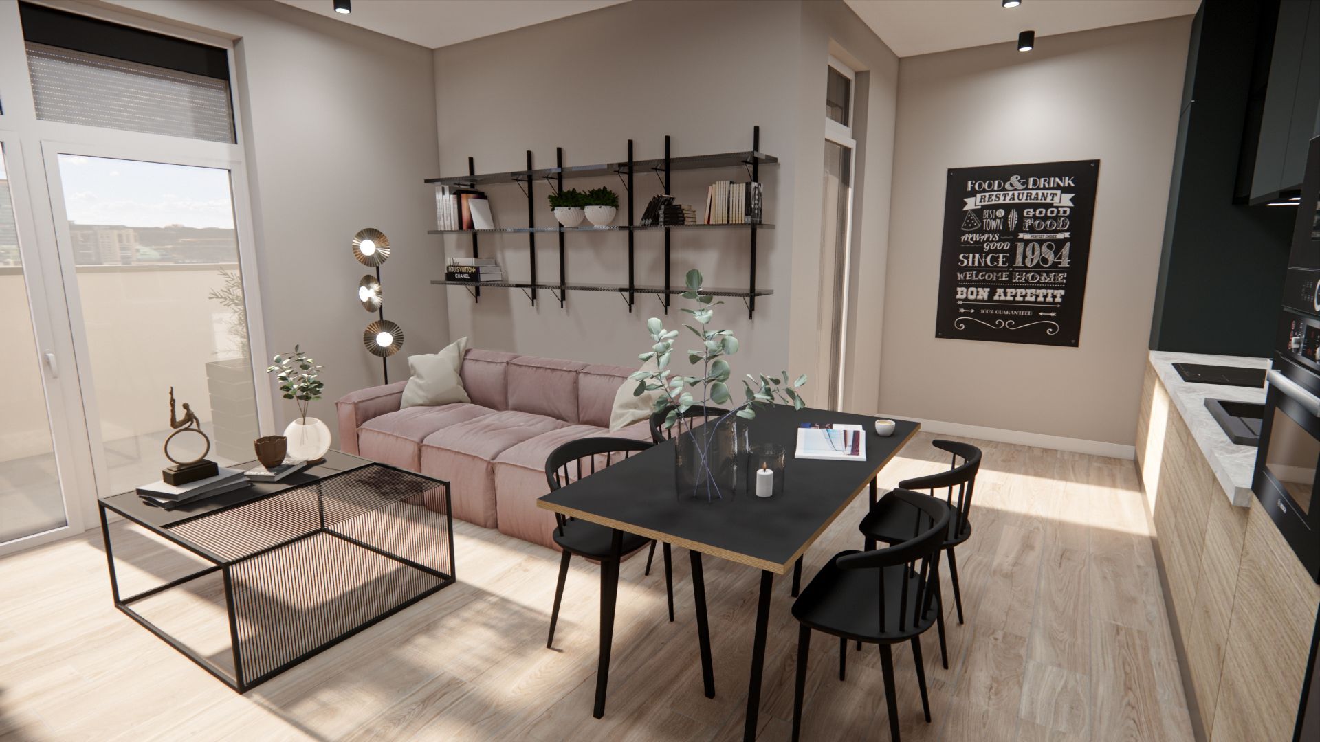 Penthouse 4 camere în bloc nou - Poză 12