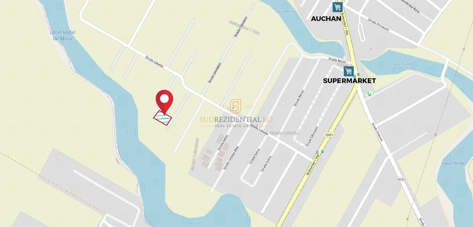 Teren intravilan 530 mp cu dubla deschidere - Comuna Berceni - Poză 3