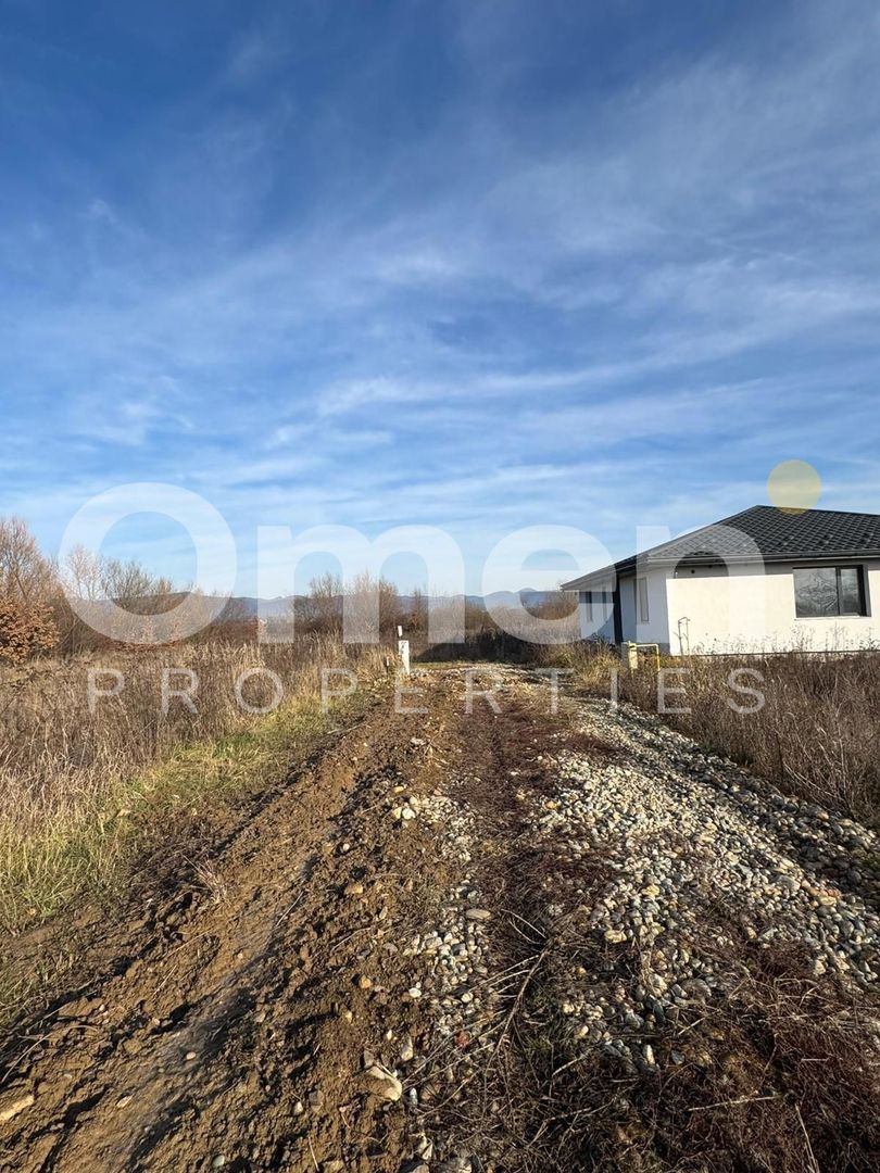 Teren de vânzare 8,9 ari + cotă parte drum – proiect duplex aprobat - Poză 2