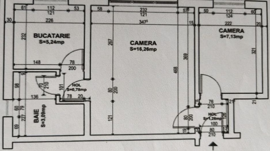 Apartament 2 camere - etaj 3 - Complexul Studentesc - Poză 9