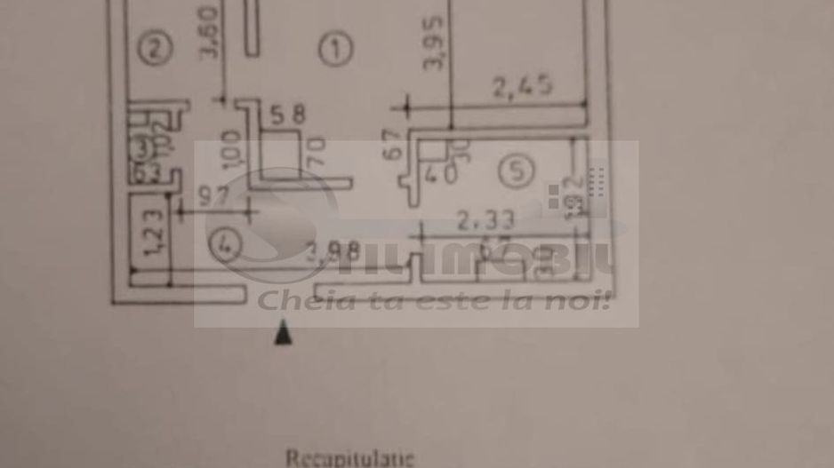 Apartament 1 camera decomandat etaj 1 Gara 380 euro - Poză 9