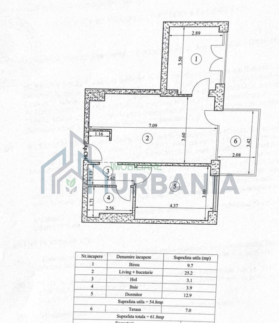 De închiriat | Apartament 3 camere | Silk District, Iași | Etaj 9 | Design premium - Poză 7