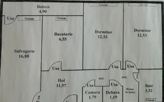 Apartament 3 camere Drumul Taberei Auchan - Poză 15