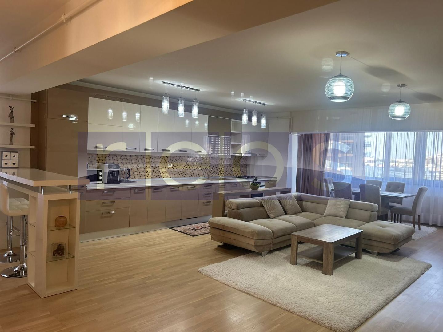 APARTAMENT HERASTRAU 3 CAMERE 120MP | MOBILAT-UTILAT-PARCARE - Poză 1