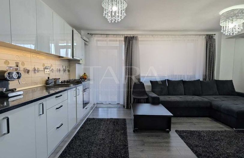 Apartament cu 3 camere, 2 balcoane, complet mobilat, Panemar, Florești - Poză 2