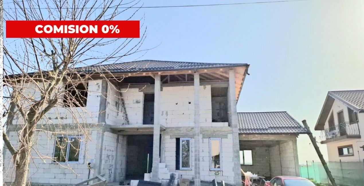 Casă la roșu cu posibilitate de personalizare proprie-teren 800 mp- Tartasesti - Poză 1