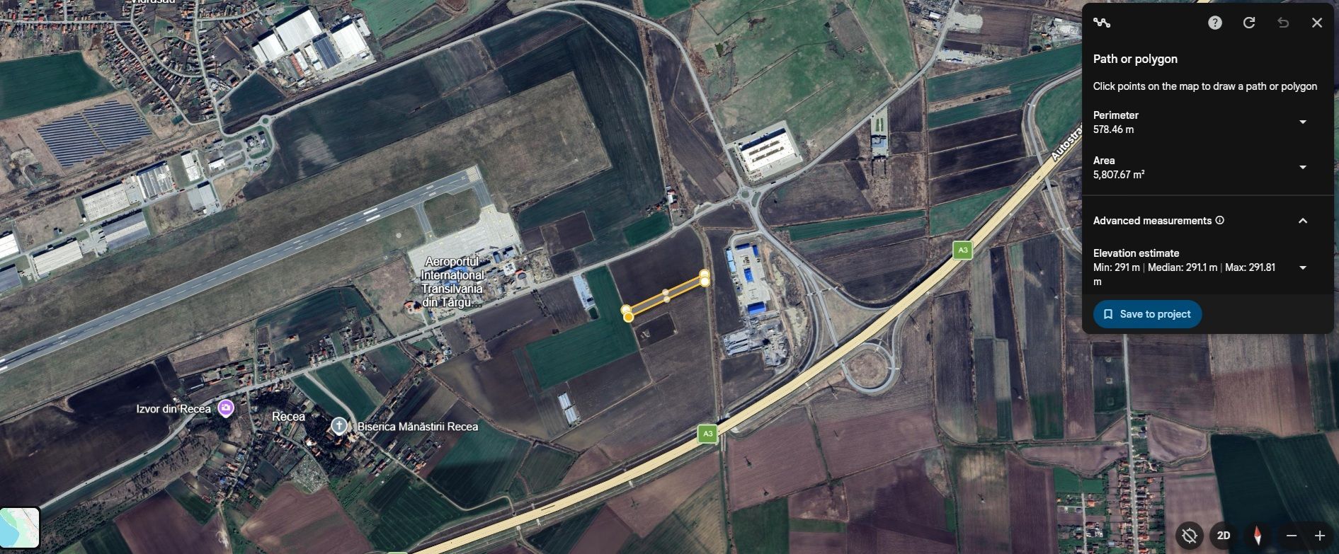 P 1191 - Teren de 5800 mp în jud. Mureș, Ungheni - Poză 3