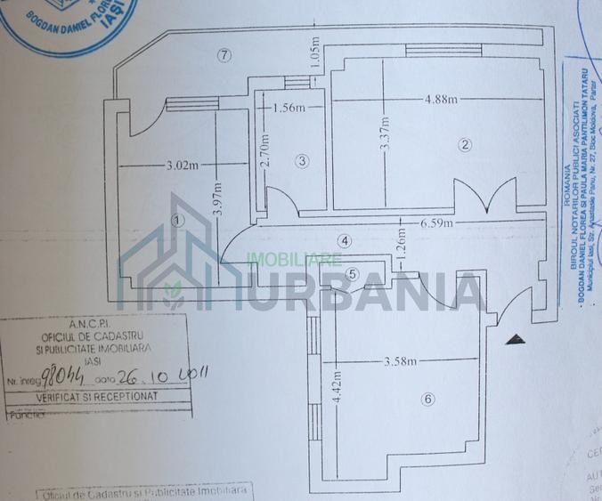 Apartament pe langa Palas Iasi Centru - Poză 1