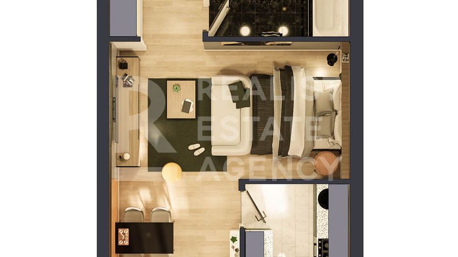 Vânzare, garsonieră, 1 cameră tip A, Hils Brauner, București - Poză 7