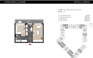 APARTAMENT 2 CAMERE | PROIECT NOU | PISCINA IN COMPLEX - Poză 19