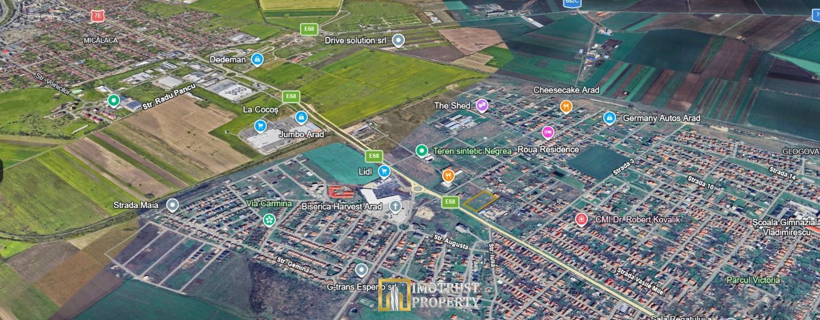 📍 Teren de vânzare – 10.000 mp în centrul Vladimirescului - Poză 2