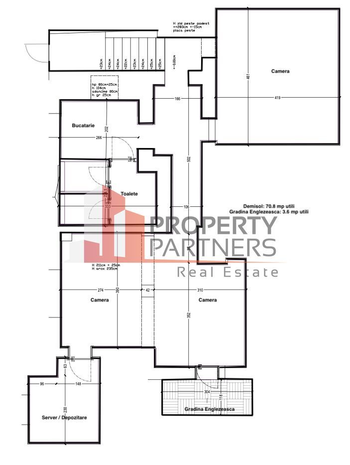 Spațiu de birou elegant, Str. Popa Soare, nr. 35, parter + demisol. - Schiță 14