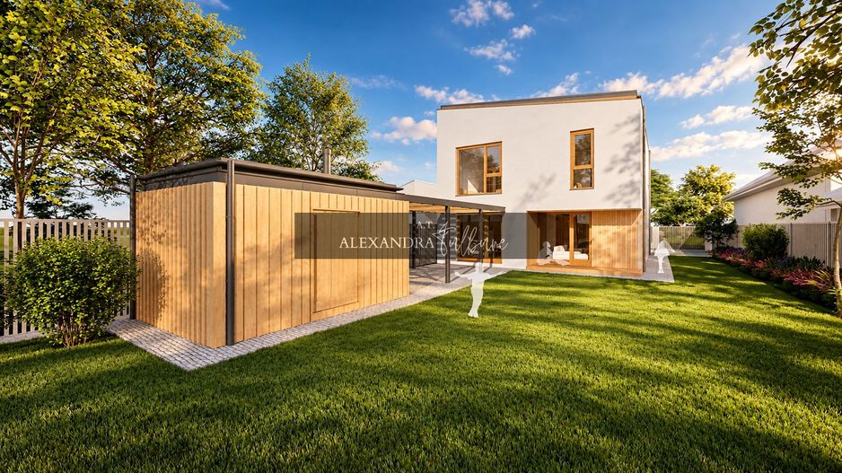 Casa individuala NZEB, 5 camere, 3 bai, finisata, P+ET+POD, Someseni - Poză 3