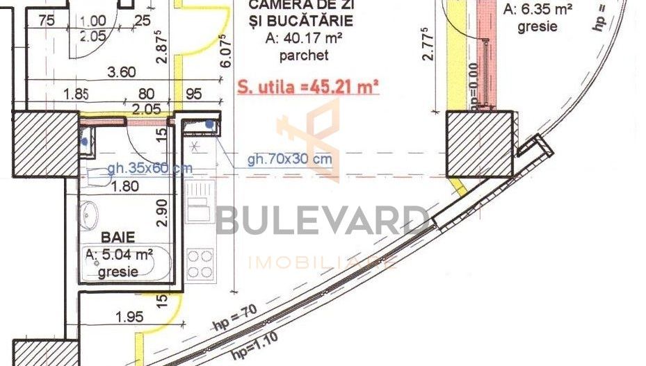 Apartament tip studio la cheie in bloc nou + parcare subterana - Poză 13