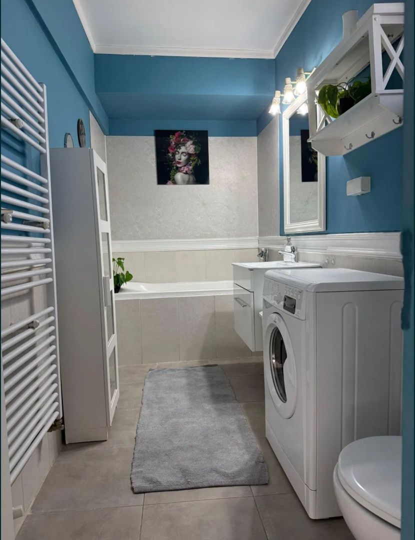 AP. 2 CAMERE STEFAN CEL MARE, BUCATARIE OPEN-SPACE, METROU 7 MINUTE - Poză 6