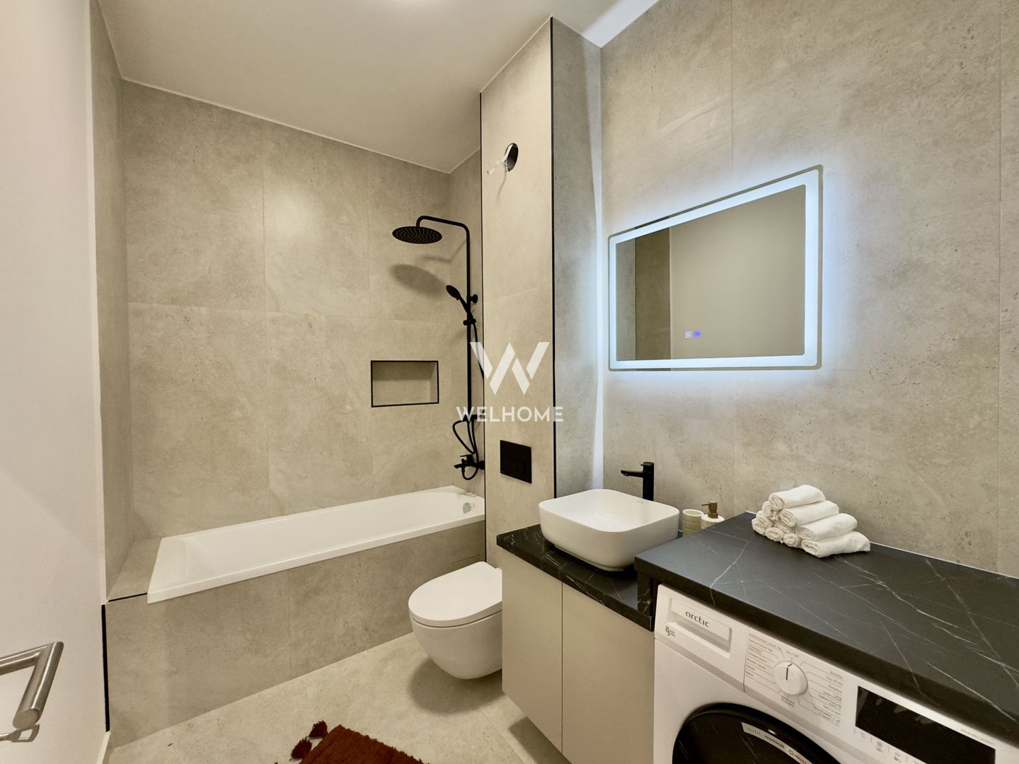 Apartament 2 camere, etaj 1, la cheie, terasă 18.46 - întabulat - Poză 6