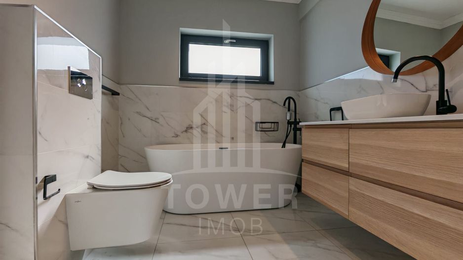 Casă de închiriat în Șelimbăr – 110 mp | 3 dormitoare | Curte amenajată - Poză 14