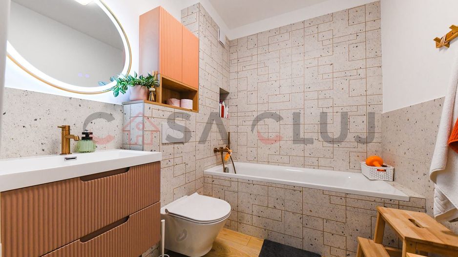 3 camere, bloc nou, etaj intermediar - Poză 7