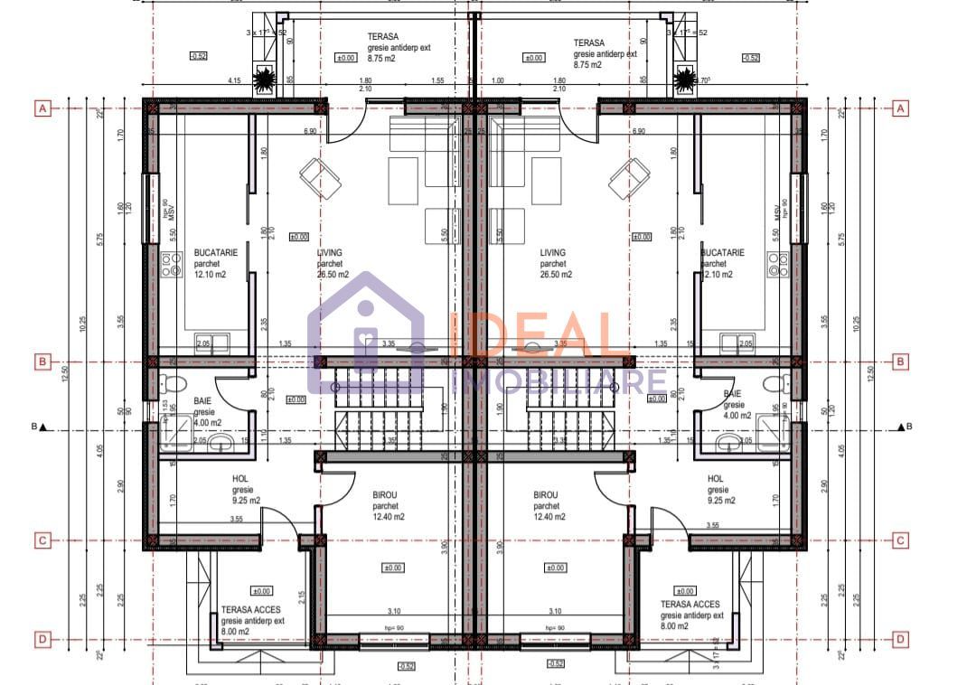 Duplex  Modern cu 6 camere, si teren de 270 mp, in Selimbar - Schiță 10