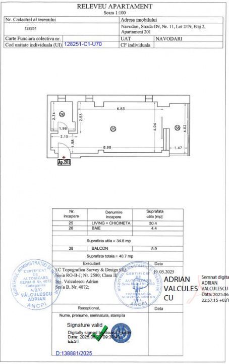 OFERTA SPECIALA!!!  Mamaia Nord - Vânzare studio finisat la doi pași de mare. - Poză 11