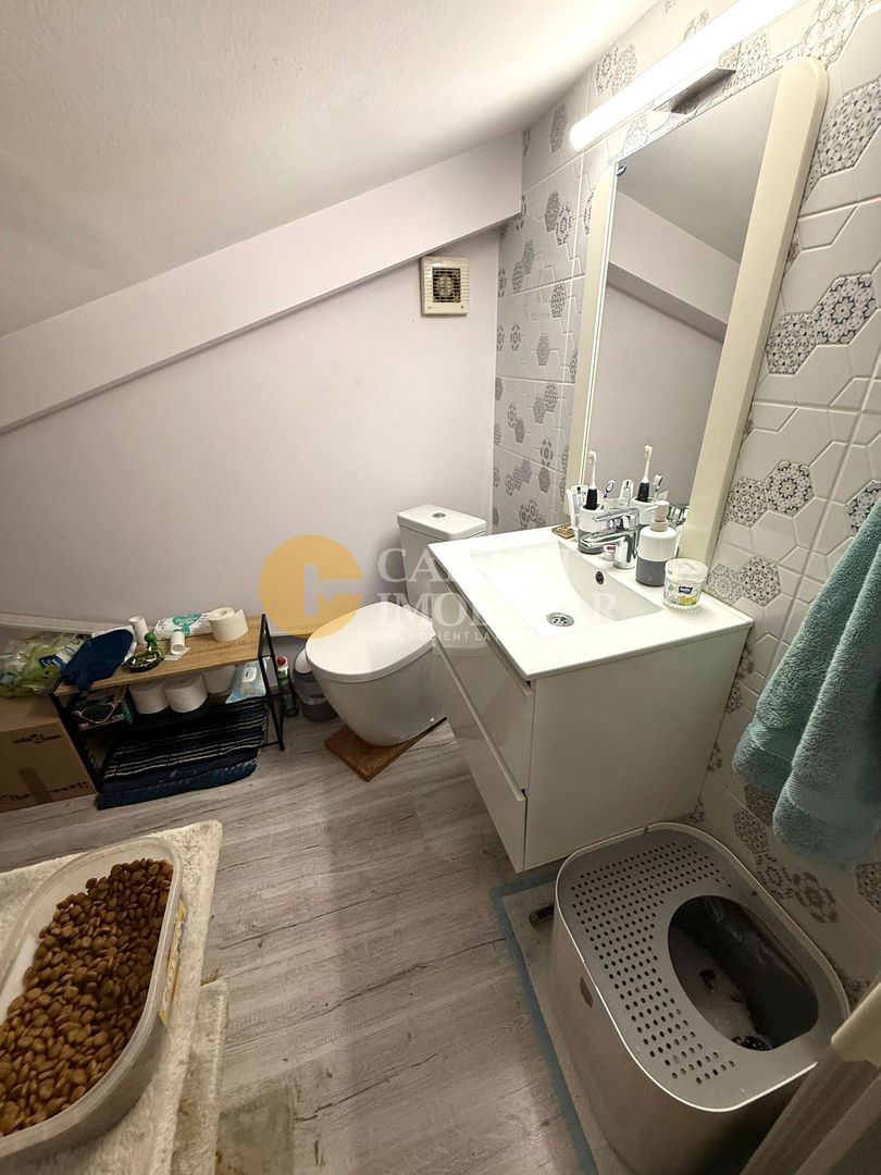 4 camere + 2 bai - mobilat & utilat -   79 mp - tip DUPLEX - Poză 9