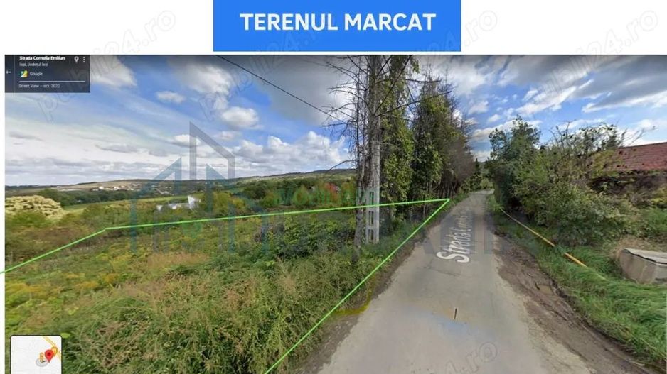 # - Teren intravilan - Bucium (Casa Boiereasca) Aleea cu pini - Poză 1