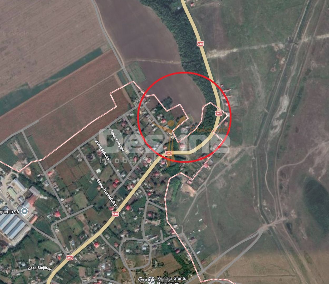 Teren intravilan 7600 mp cu certificat de urbanism P+2+M - Poză 1