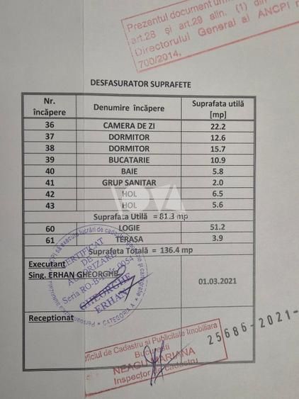 De vânzare: apartament 3 camere + terasa 51mp- parcare -Drumul Taberei - Poză 16