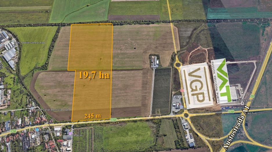 TEREN INDUSTRIAL – ARAD | POZIȚIE STRATEGICĂ E671 – A1 - Schiță 6