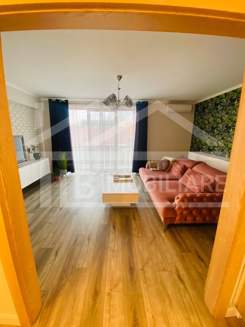 Apartament de 2 camere, lux, 64mp, parcare, Zona Centrala - Poză 2
