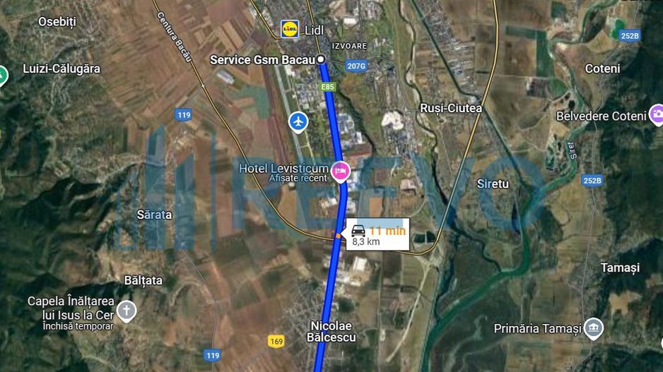 Teren de vânzare, Com. Nicolae Bălcescu, Jud. Bacău - Poză 2