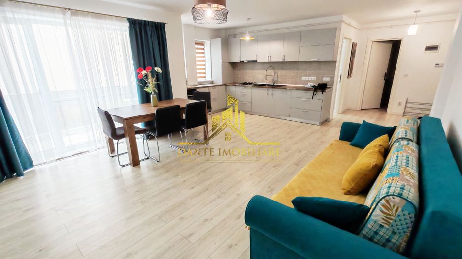 2 camere, spatios, mobilat modern, bloc nou, parcare, Borhanci - Poză 10