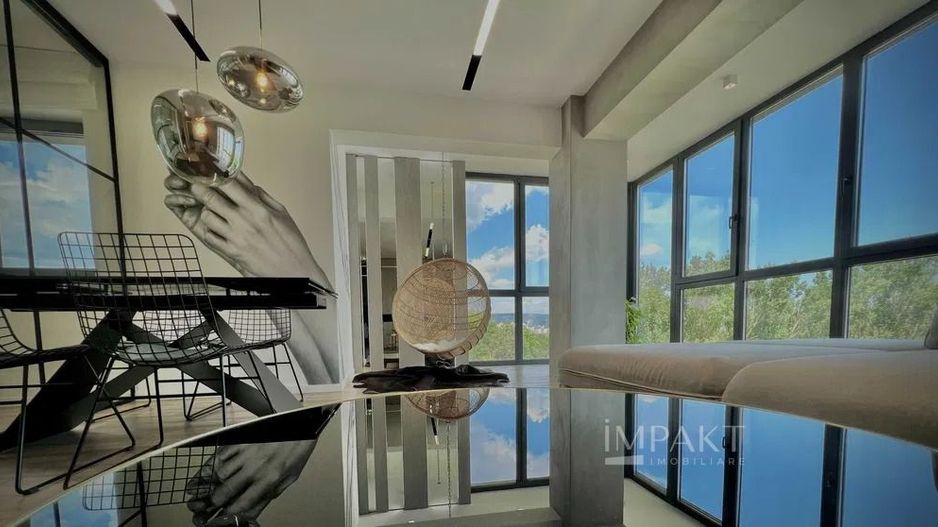 Apartament ultrafinisat cu 2 camere, priveliste panoramica - Sopor! - Poză 2