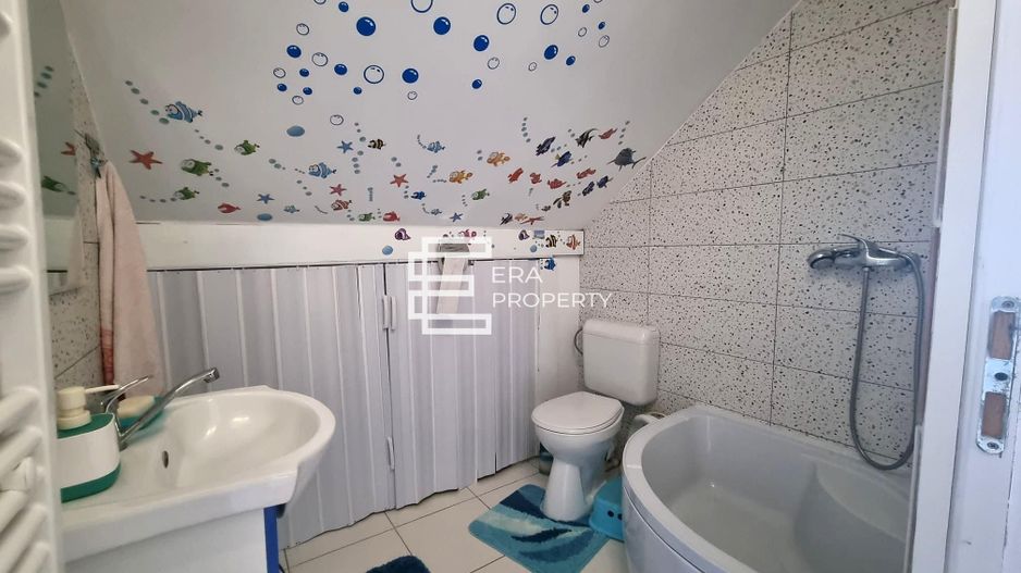 Casă eficientă energetic, 150 mp, teren 460 mp, pivnita -Cristian – - Poză 8