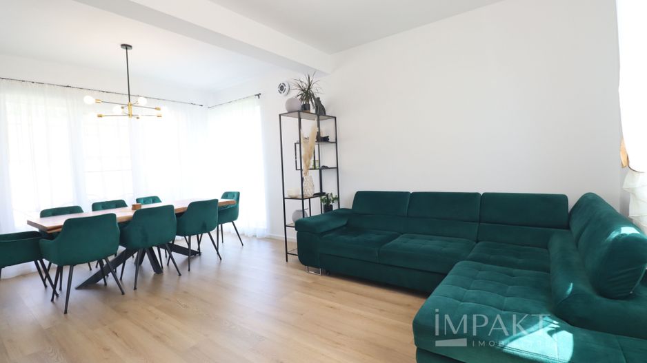 Duplex superb la vanzare, finisat, mobilat, utilat, situat in Chinteni - Poză 4