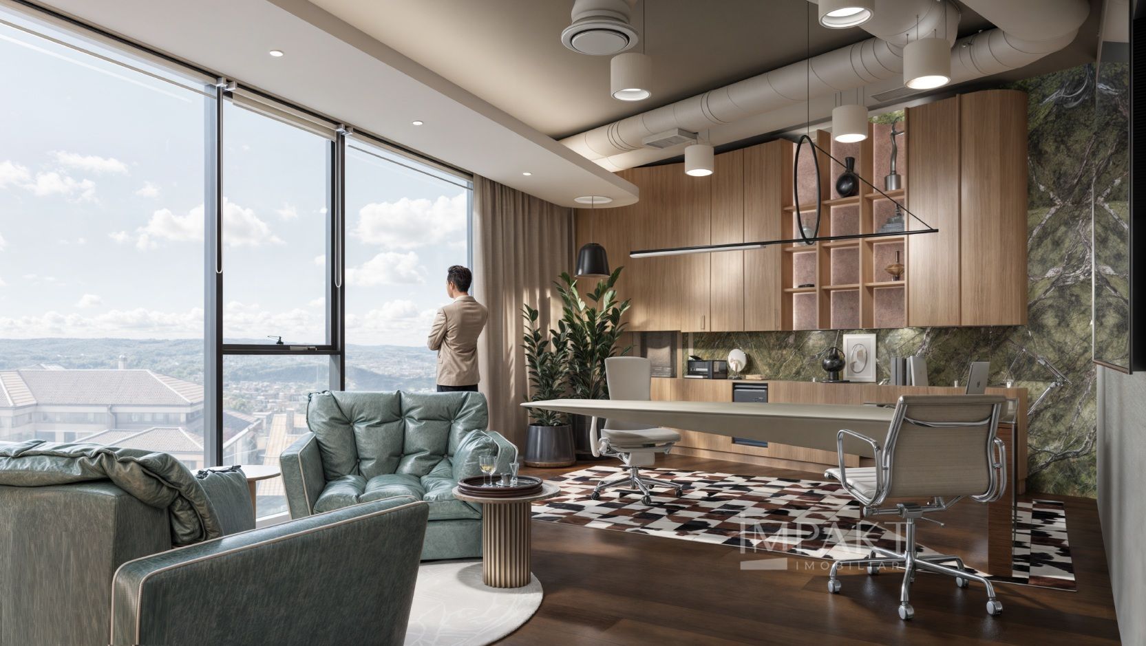 Spatiu servicii in cladire de birouri 440 m2 finisat la CHEIE,  Europa - Poză 11