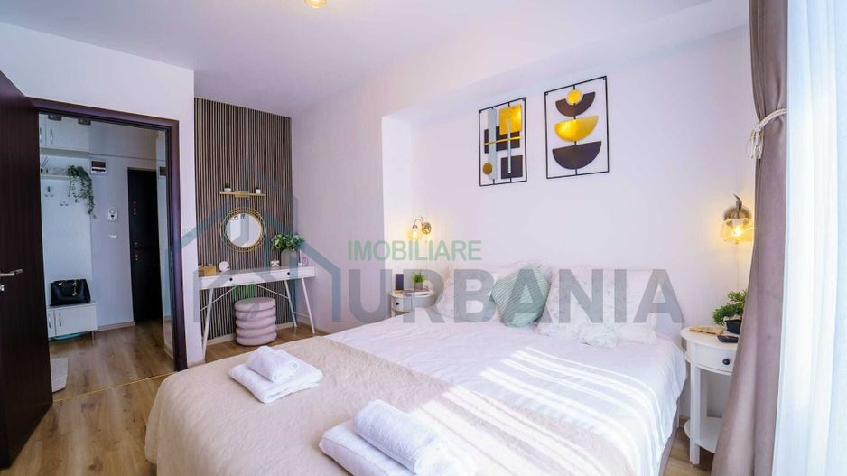 Apartament Premium 2 Camere, Minerva Tower, Iasi - 650 Euro, Mobilat si Utilat - Poză 4