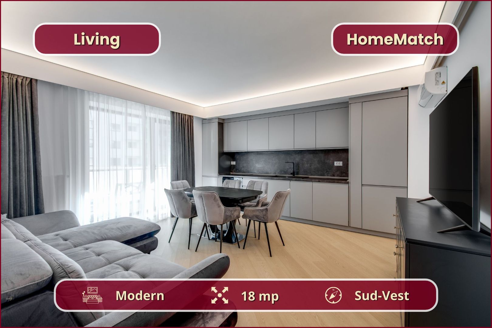 Cortina North || 3 camere || Comision 0% - Poză 3