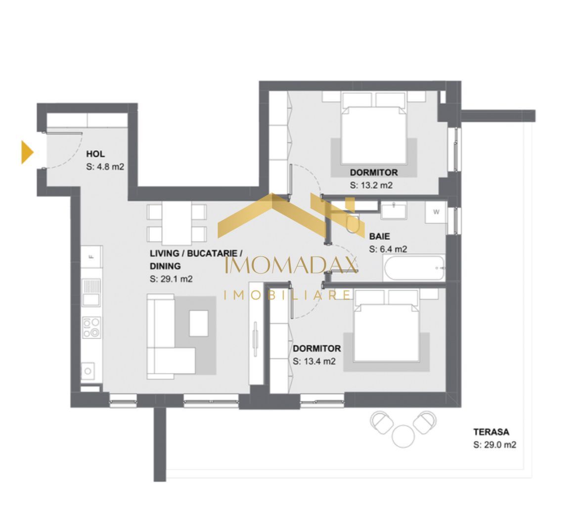 Torontalului-3 Camere-Disponibil Imediat - Poză 20