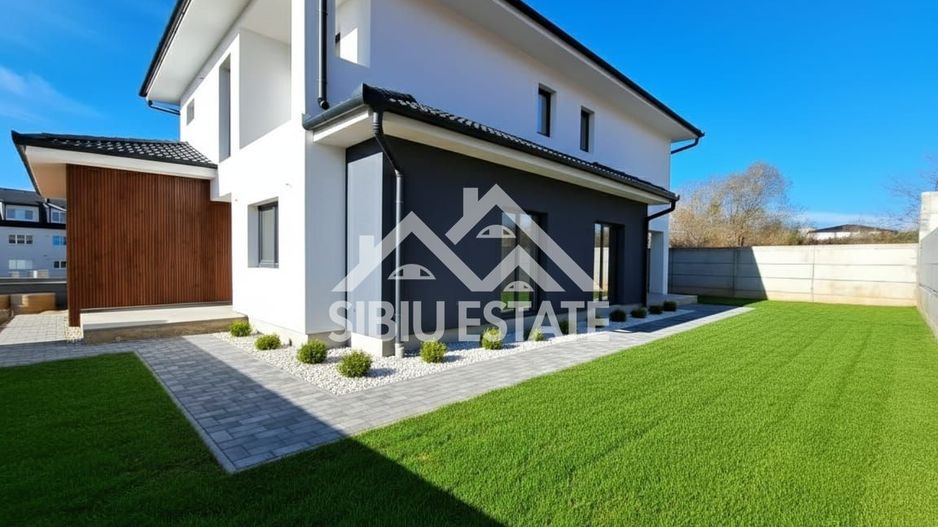 Casa individuala de lux, cu garaj, Selimbar, Sibiu - Poză 2