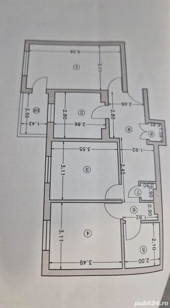 Se vinde apartament 3 camere, zona Mihai Bravu - Poză 5