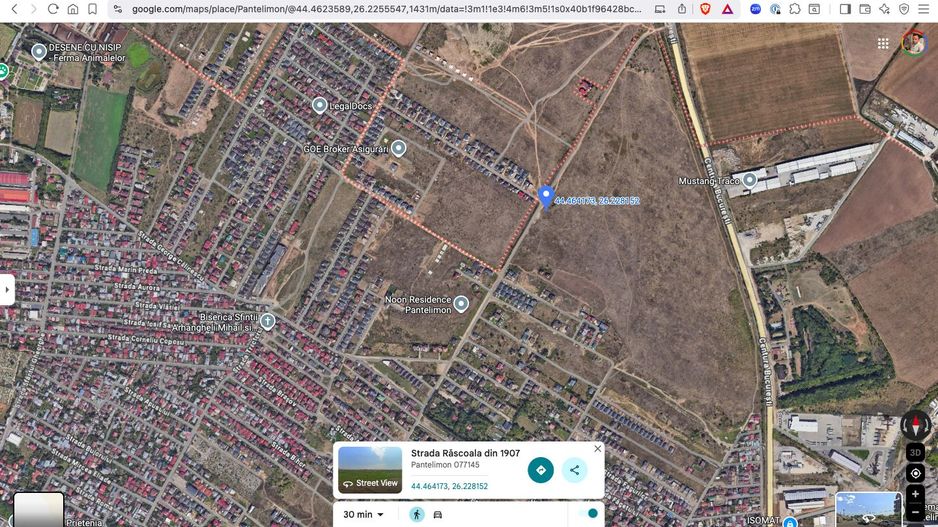 Teren extravilan 28.247 mp Pantelimon - destinație rezidențială - Poză 5