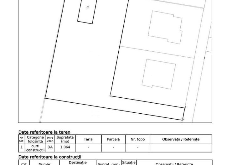 Teren intravilan 1.064 mp de vânzare, Sector 1 București / Vatra Noua - Schiță 11